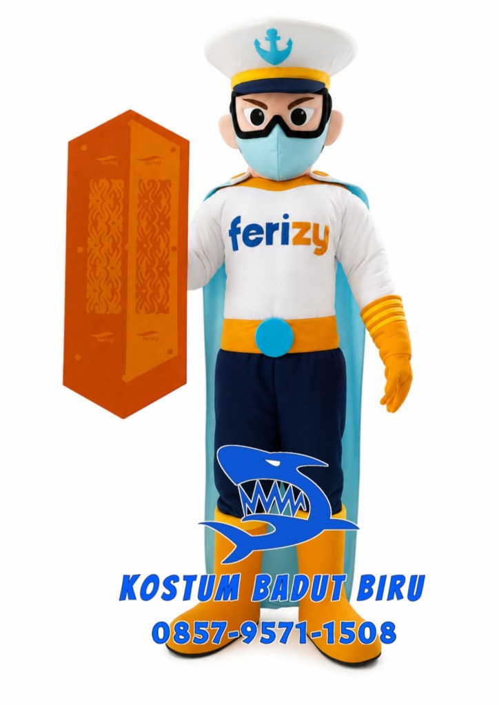 Badut maskot custum